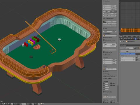 Craps Table 3Dモデル