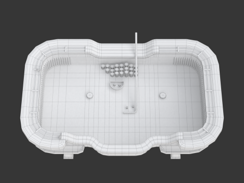 Craps Table 3Dモデル