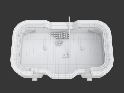 Tableau de craps Modèle 3D