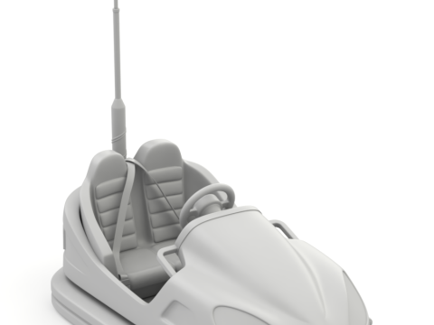 Bumper Car 3D Model