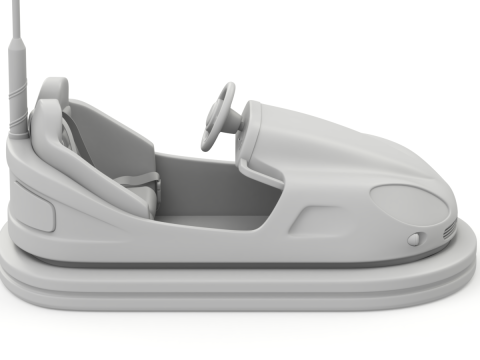 Bumper Car 3D Model
