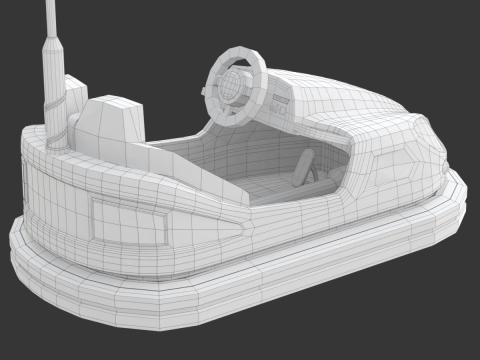 Bumper Car 3D Model