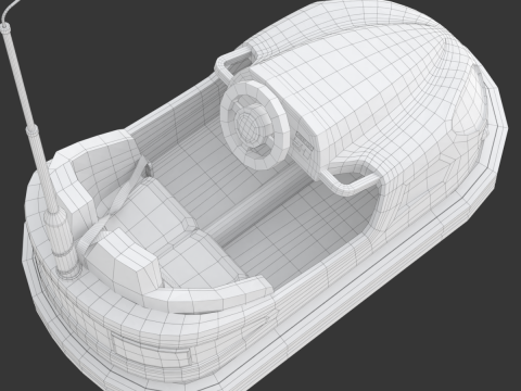 Bumper Car 3D Model