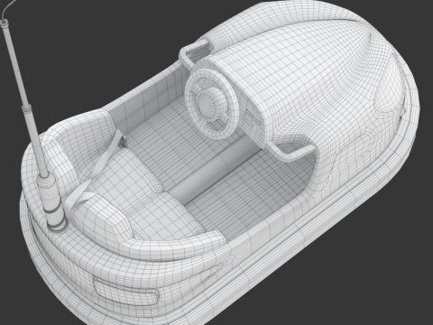 Bumper Car 3D Model