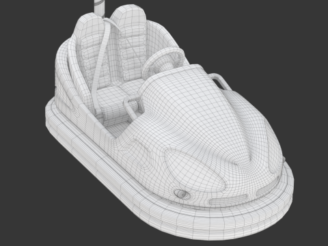 Bumper Car 3D Model