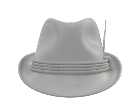 传统德国帽子 3D 模型