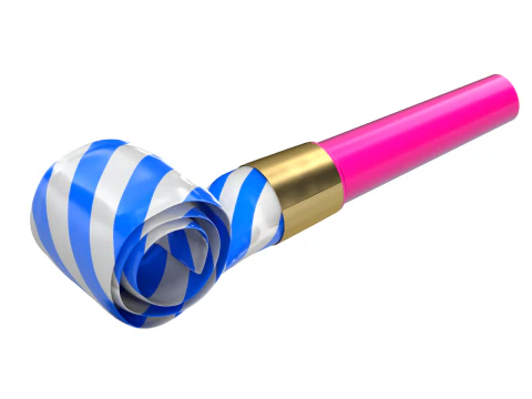 Party-Pfeifen-Animation 3D Modell