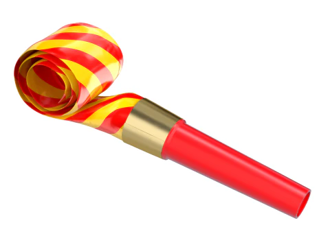 Party-Pfeifen-Animation 3D Modell