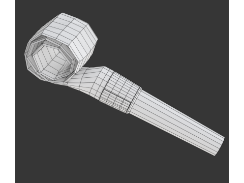 Party Whistle Animation 3D-Modell