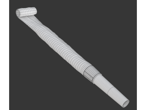 Party Whistle Animation 3D-Modell