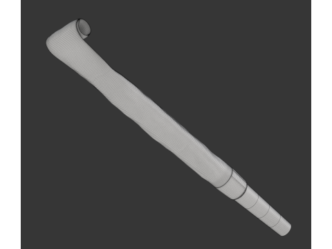 Party Whistle Animation 3D-Modell