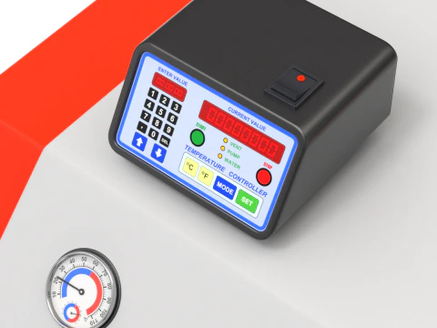 Pellet Boiler 3D Model