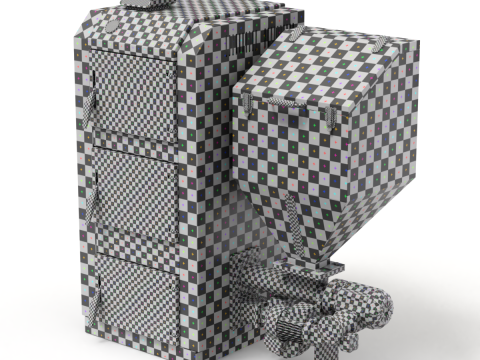 Pellet Boiler Modello 3D