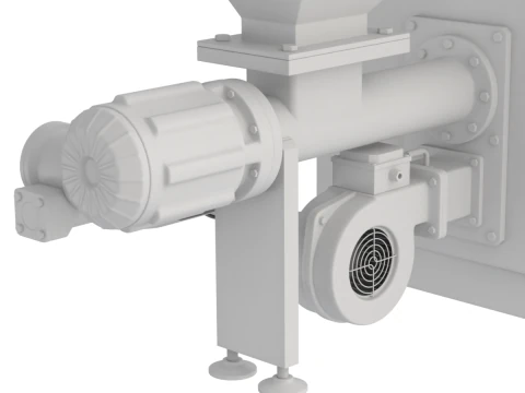 Pellet Boiler 3D Model