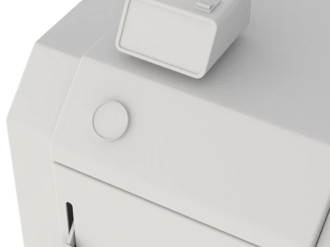 Pellet Boiler 3D Model