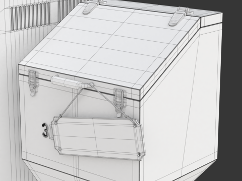 Pellet Boiler Modello 3D