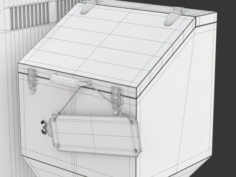 Pellet Boiler 3D Model
