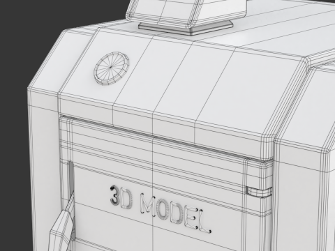 Pellet Boiler Modello 3D