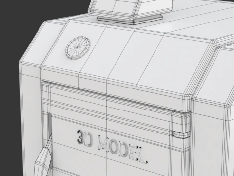 Pellet Boiler 3D Model