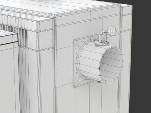 Pellet Boiler Modello 3D