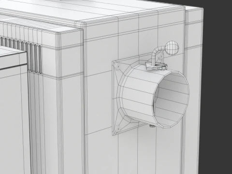 Pellet Boiler 3D Model