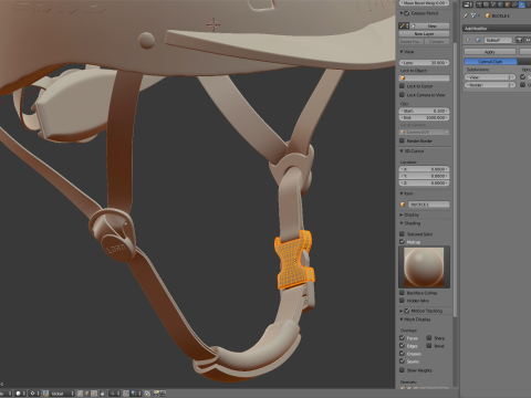 Riding Helmet 3D-Modell