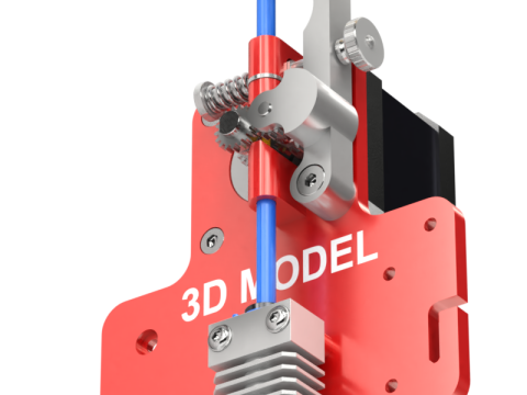 Extruder for 3D printer 3D Модель