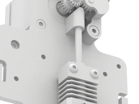 Estrusore per stampante 3D Modello 3D