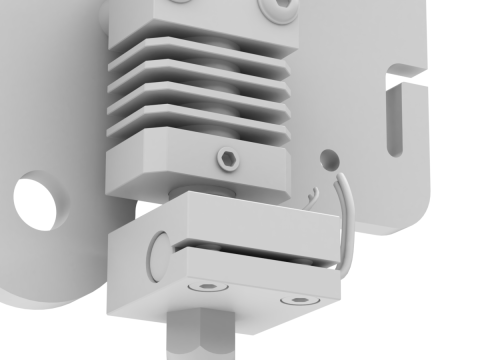 Extruder for 3D printer 3D Модель