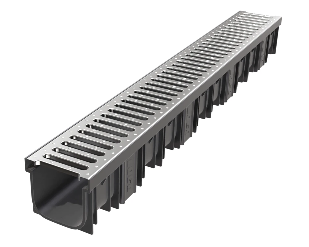 Drainage Channel 3D Model .c4d .max .obj .3ds .fbx .stl .blend 