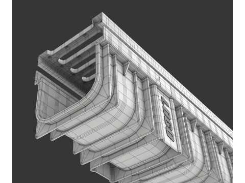 Drainage Channel 3D Model