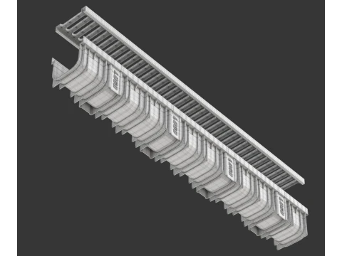 Drainage Channel 3D Model
