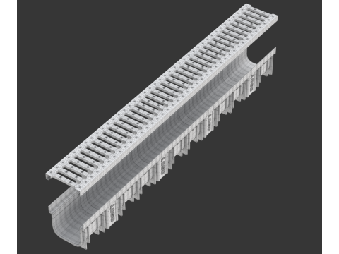 Drainage Channel Model 3D
