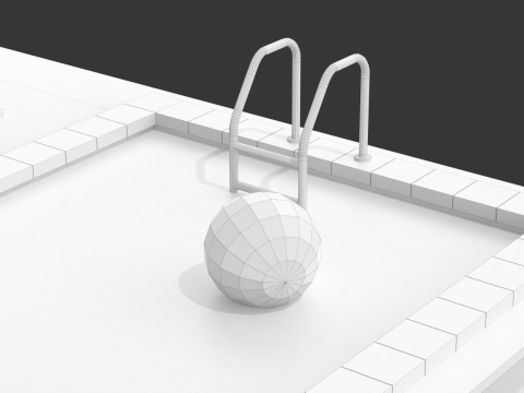 Pool Scene Modelo 3D