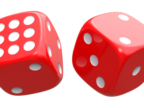 Dice Animation 3D-Modell