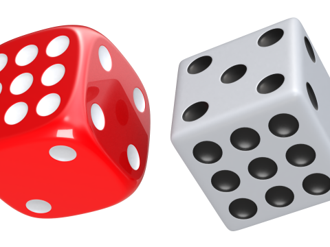 Dice Animation 3D-Modell