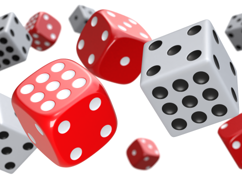 Dice Animation 3D-Modell