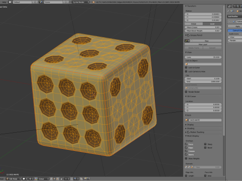 Dice Animation 3D-Modell