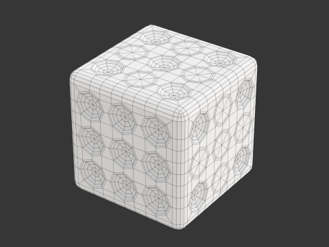 Dice Animation 3D-Modell