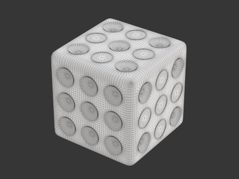 Dice Animation 3D-Modell