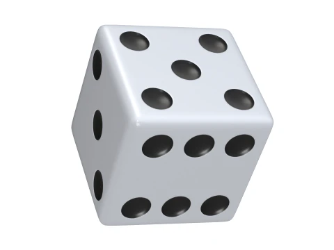 Dobbelstenen animatie 3D Model