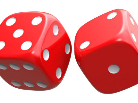 Dobbelstenen animatie 3D Model