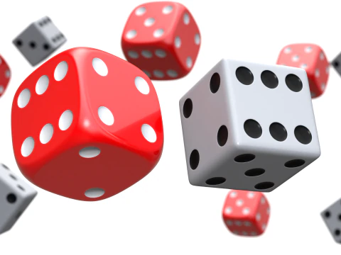 Dobbelstenen animatie 3D Model