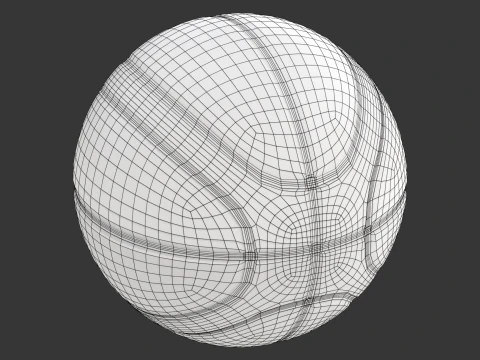 Basketball Animation 3D Model