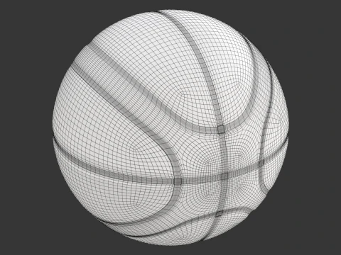 Basketball Animation 3D Model