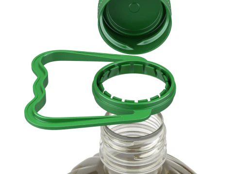 Bottiglia Di Olio D'oliva Modello 3D