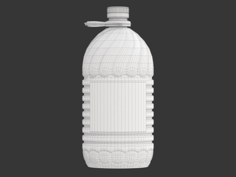 Olive Oil Bottle 3Dモデル