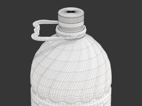 Olive Oil Bottle 3Dモデル
