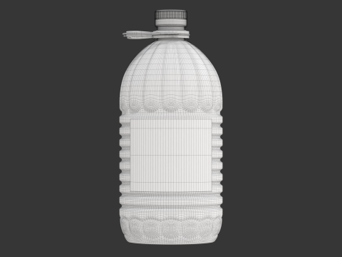 Olive Oil Bottle 3Dモデル