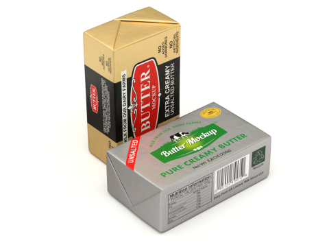 Butter pack 3Dモデル